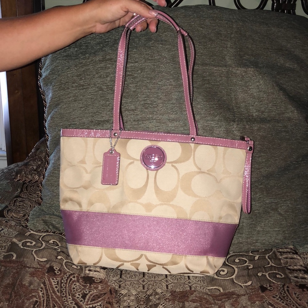 Coach shoulder purse